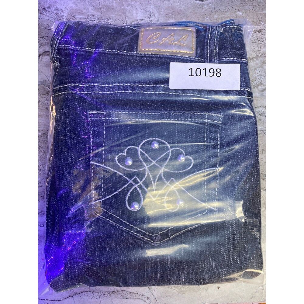 Cal Phoenix Jeans Women's 30x29 Skinny Stretch Juniors Blue Denim Casual - Picture 9 of 9